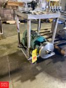 Tri-Clover 3 HP Centrifugal Pump with 3,505 RPM Motor, 2