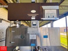 Aquafine UV Sterilization Unit with (2) Quartz Sleeves and (1) with Enclosure - Rigging Fee: $125