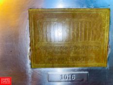 Metal Glass Products 500 Gallon S/S Single Shell Horizontal Tank with Dual Agitation and S/S Clad