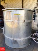 300 Gallon S/S Blowdown Tank with Brine Tank and 3/4