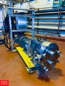 Waukesha Positive Displacement Pump , Model: 62 with Nord GRD Motor and Starter, Base Mounted -