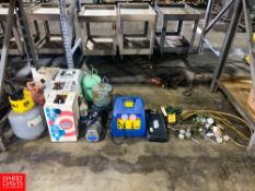 Refrigeration Vacuum Pump, Yellow Jacket Refrigerant Recovery System and Gauges - Rigging Fee: $25