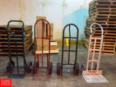 Assorted Hand Trucks - Rigging Fee: $50