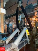 Dual Air Knives, Model: S4–24 with Blowers - Rigging Fee: $150