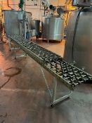 (2) Sections Skate Wheel Conveyor, on Wheels, 18” Width x 118” Length - Rigging Fee $