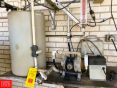 Quaternary Ammonia System with Diaphragm and Metering Pumps and Controls - Rigging Fee: $75