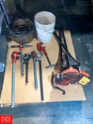 Rigid Pipe Stand with Pipe Treading and Cutting Tools - Rigging Fee: $35