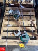 Clamp -On Tank Agitators and Spare Shaft - Rigging Fee: $50