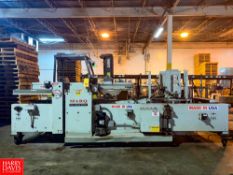 Marq Case Erector, Model: HPE-MF/RH/C with Allen-Bradley Micro-Logix 1100, (2) I/O Cards and