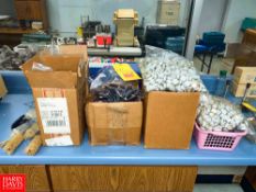 Sample Bottles, Lids and Scrub Brushes - Rigging Fee: $35