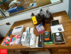 Myron LDS Meter, Extech Datalogger, 1 Gallon Glass Jugs and Assorted Components - Rigging Fee: $50