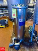 Harmsco S/S Upflow Cartridge Filler, Model: HIF, S/N 1785 - Rigging Fee: $75