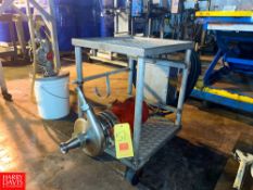 Centrifugal Pump with 1 HP 1,725 RPM Motor, Starter and 2