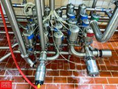 SPX, Waukesha Cherry-Burrell and APC S/S Air Valves in Manifold