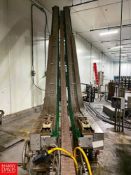 Custom Metal Designs S/S Framed Gripper Type Elevator Conveyor