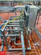 Portable S/S CIP System with Pump, (4) S/S Air Valves and Chart Recorder