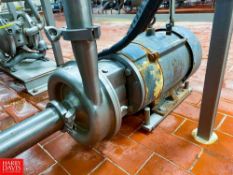 Alfa Lava Centrifugal Pump with 7.5 HP 3,510 RPM Motor and 3