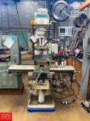 Mechanite Turn-Pro Vertical Milling Machine, Model: AM-2V with Vice, Acu-Rite HMI