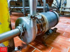 Tri-Clover Centrifugal Pump with 5 HP Motor and 2