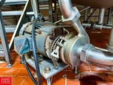 APV Centrifugal Pump with 10 HP 3,450 RPM Motor and 3