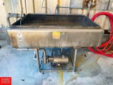 S/S COP Trough with Pump and S/S Clad Motor