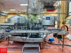 Federal 26-Valve Filler with 8-Head Capper, Vibratory Cap Feeder, Quickpanel HMI and Level Valve