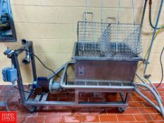 S/S Jet Spray Portable COP Tank with Pump, Chart Recorder and Sensor