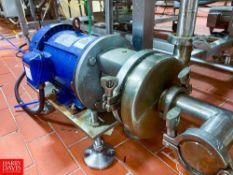 Ampco Centrifugal Pump with 5 HP Motor, Model: 2216 and 2