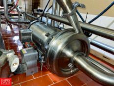 Alfa Laval Centrifugal Pump with Baldor 7.5 HP 1,770 RPM S/S Clad Motor and 2