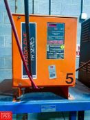 C & D Technologies 24 Volt Battery Charger with Sackett Systems Battery Service Rack