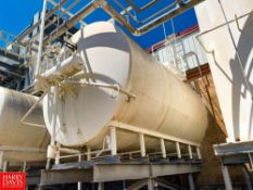 DCI 10,000 Gallon Jacketed S/S Tank with Vertical Agitation, S/N 76J2342 with APC Air Valve