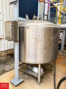 APV Crepaco 300 Gallons S/S Tank with Tri-Clover Pump