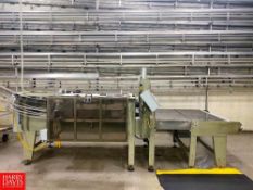 2012 Custom Metal Designs Bagging Table with Allen-Bradley PanelView Plus HMI