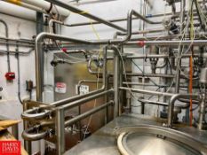 (10) Waukesha Cherry-Burrell Air Valves, Clamps, Elbows and 100+' 2