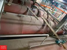 Walker 6,500 Gallon Jacketed S/S Tank with S/S Front and Vertical Agitation (PT 4) - Rigging Fee: