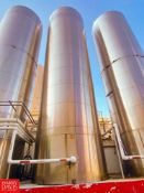 Feldmeier 30,000 Gallon Jacketed S/S Silo with (2) Sudmo Pentair Valves, S/N A-700-06 - Rigging Fee: