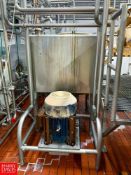 Breddo 300 Gallon S/S Likwifier, Model: LDS with Offset Motor, S/N D-537083 with Air Valve - Rigging