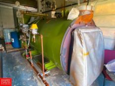 2012 Sellers 150 HP Packaged Boiler, Model: 10SE, S/N 104525 with Feed System and Blow Down