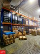 Sections Pallet Racking, 2 Deep - Rigging Fee: $650
