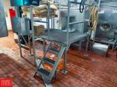 S/S Frame Platform with Steps and Gating - Rigging Fee: $350
