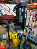 Yale 3,000 LB Capacity Stand-Up Electric Forklift , Model: MRW030LCN24 TF088, 182