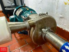 Ampco Pump with 7.5 HP 1,770 RPM Baldor Motor and 3