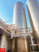 Feldmeier 30,000 Gallon Jacketed S/S Silo with (2) Waukesha Cherry-Burrell