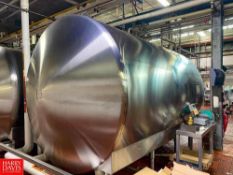 Feldmeier 4,200 Gallon All S/S Jacketed Tank with Horizontal Agitation, S/N A-295-02 (PT 7)