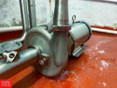 Centrifugal Pump with 5 HP 1,750 RPM S/S Clad Motor, 3