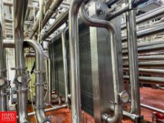 AGC 7,200 GPH Pasteurizer with 5-Zone S/S Frame Plate Heat Exchanger, Model: 4, Dividers, Holding