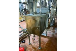 C.E. Howard 100 Gallon S/S Partitioned Tank - Rigging Fee: $300