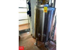 Scherping System 100 Gallon S/S Tank - Rigging Fee: $400