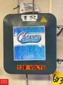 Eye Wash and Shower Station and Chemco Boot Sanitizer Station - Rigging Fee: $100