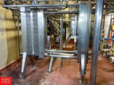 APV Plate Heat Exchanger2-Zone, Model: R51, S/N 19481-1 - Rigging Fee: $2500